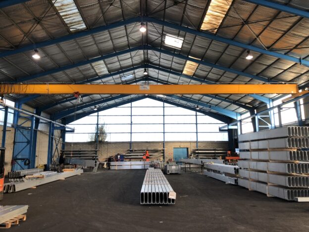 Lauralu temporary building structures and demountable buildings for industrial sector