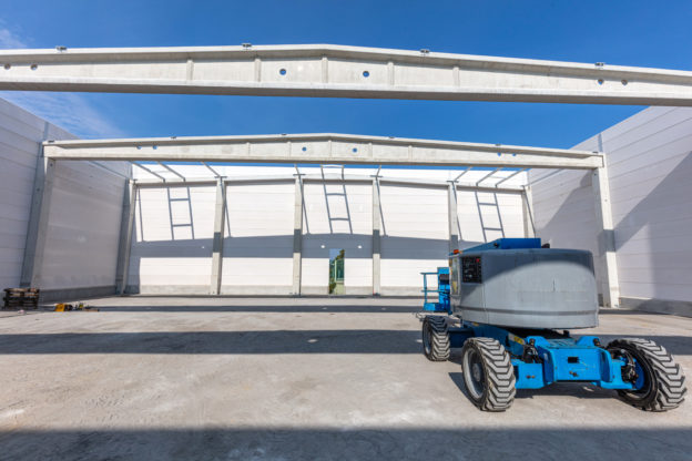 Temporary building for disaster relief and recovery